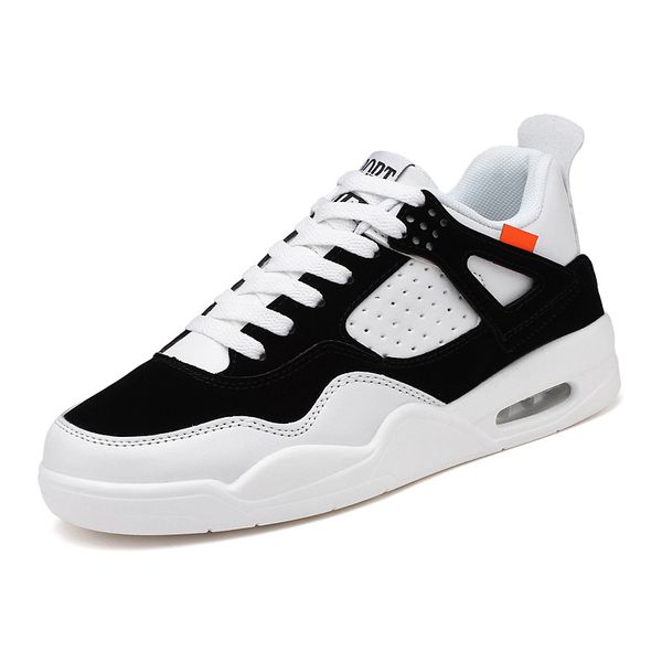 

outside heighten thick base recreational shoe spell color board shoe, Black