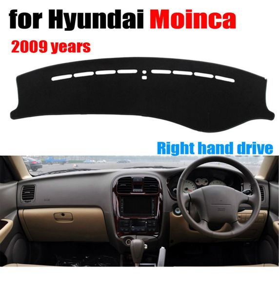 

rkac car dashboard cover mat for moinca 2009 years right hand drive dashmat pad dash cover auto dashboard accessories