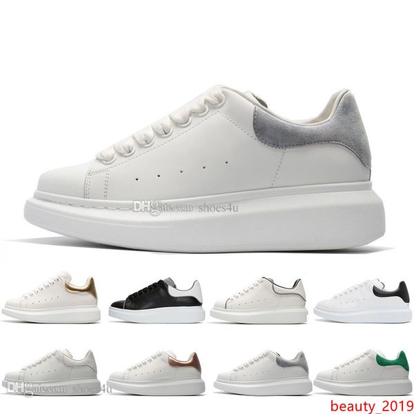 

2019 ace black white red luxury fashion designer women shoes gold low cut leather flat designers men womens casual sneakers 36-45