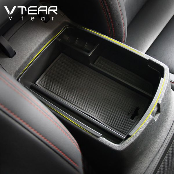 

vtear for kia sportage car armrest storage box container holder styling center console tray clapboard protect accessories