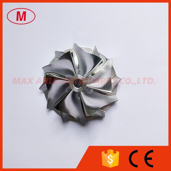 

ht12b 47.10/60.13mm 6+6 blades high performance turbo billet/milling/aluminum 2618 compressor wheel