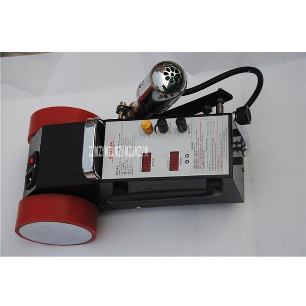 

lc3000a no-glue pvc welding machine printing cloth heat stitching machine automatic splicing 110v/220v 1300w 1-10m/min