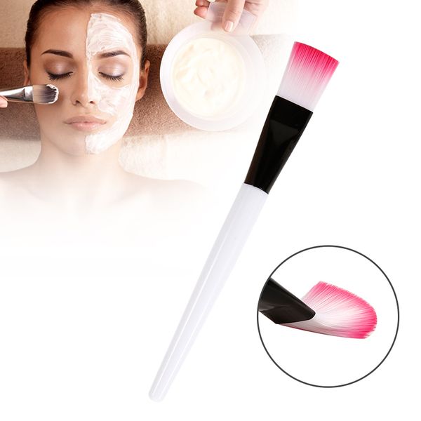 

10 uds makeup mask brush crystal skin makeup care tool nylon soft hair plastic handle multifunctional beauty brush