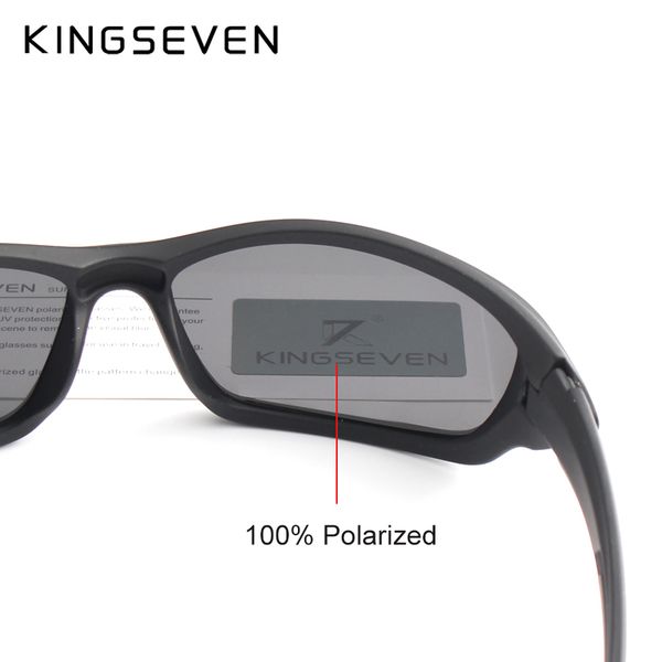 

kingseven brand classic sunglasses men polarized driving original accessories sun glasses for men/women oculos de sol mx200619, White;black