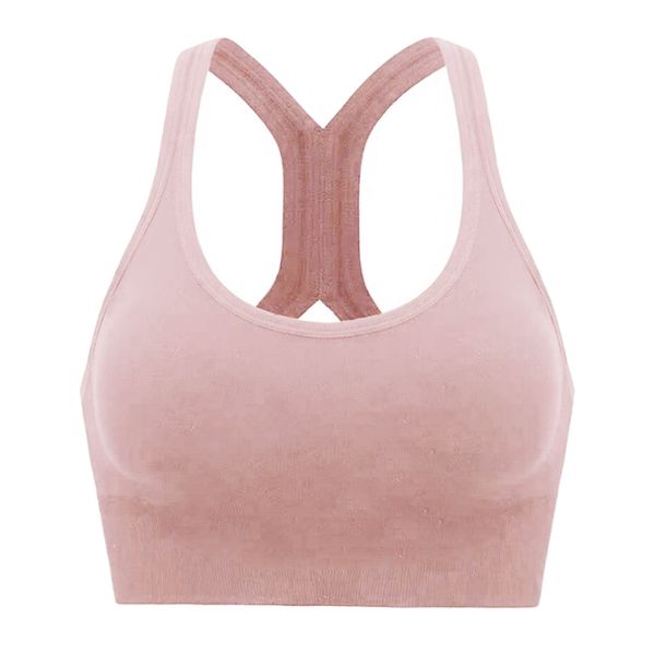 

women high impact racerback sport bra running gym activewear crop vest, Red;black