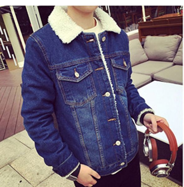 

new casual mens winter thick warm denim jacket hoodie turtleneck men long sleeves sweaters slim fit hoodie men blue size s-5xl, Black;brown