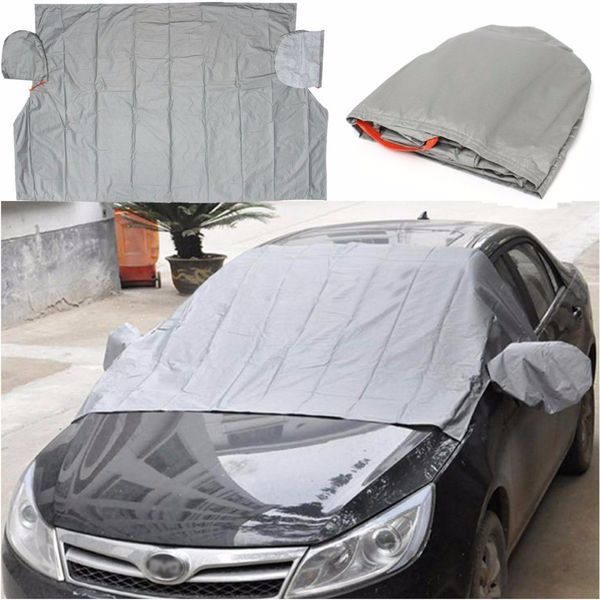 

magnetic car windshield cover sun snow frost ice cotton window mirror protector