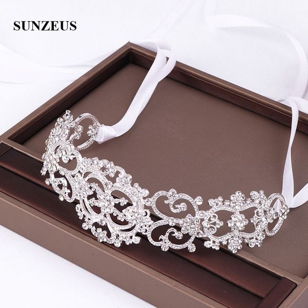 

shinny crystal bridal headband silver/ gold/ rose gold bride hairband wedding accessories headdress sq453