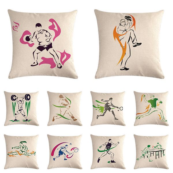 

спорт чехлы бег dribble мягкие подушки обложка аксессуары наволочки главная декоративные наволочки dropshipping zy1064