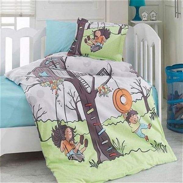 

made in turkey tree baby duvet cover bedding set crib for boy girl nursery cartoon animal baby cot cotton soft antiallergic