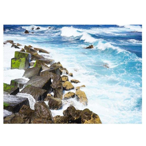 

1pc 3d wall sticker reef beach waterproof floor pvc paster art home decor