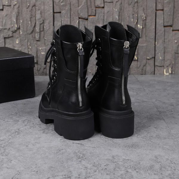 

2019 autumn and winter explosions fashion classic wild martin boots 100% genuine leather shoes size35-40 factory direct original packaging, Black
