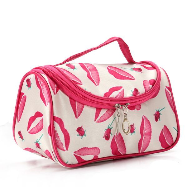 

cosmetic bag sale zipper colors 20 kka7182 travel discount clutch women's dhl makeup wholesale shipping rxlmx, Red;black