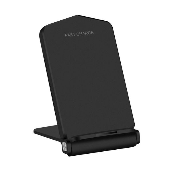 Caricatore wireless Qi da 15 W Dock di ricarica rapida Supporto di ricarica rapido per iPhone 11 Pro XS Max XR X Samsung Note 10