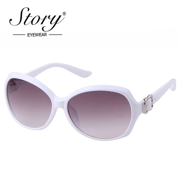 

story fashion oversized sunglasses women 2020 brand designer vintage butterfly pc frame white button glasses uv400 shades s2114, White;black
