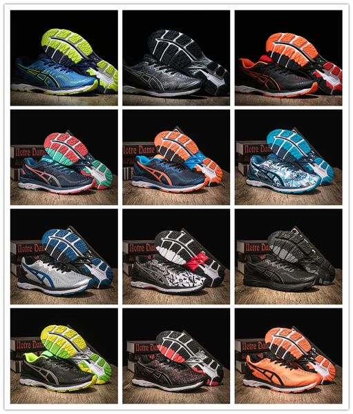 

Бесплатная доставка 2019 новый GEL-KAYANO 23 мужчины кроссовки темно-зеленый Balck T6A1N-9793 сп