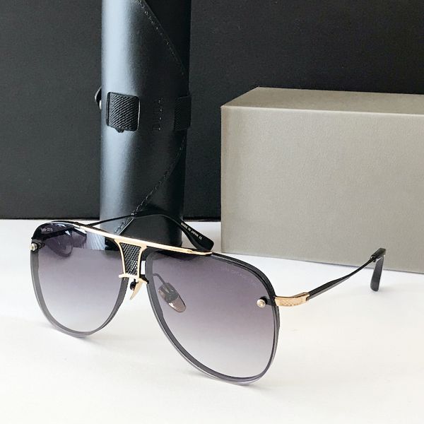 

2020 aviation men sunglasses brand design alloy frame pilot polarized sun glasses for driving male black, White;black