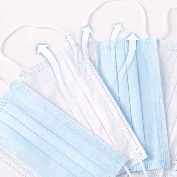 

universal blue ear-hook disposable masks dust-proof anti-foam 50 pieces a pack