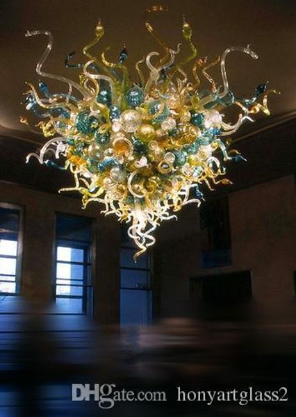 

elegant chandelier light for wedding decorations antique heart shape 100% mouth blown borosilicate hand blown glass vintage chandelier