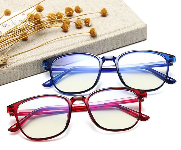 

optical glasses anti-blue light glasses ultra light resin computer fashion goggles anti radiation antiglare, White;black