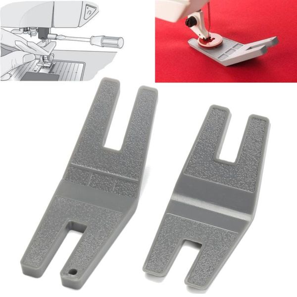 

новые маленькие / большие кнопки клиренс фиксированная пластина кнопки рид прижимная лапка горб перемычка аксессуары для-husqvarna швейная м, Black