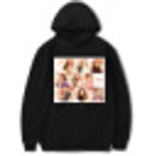 

youth peripheral loose sweater ins fashion hooded korean student autumn trend coat, Black