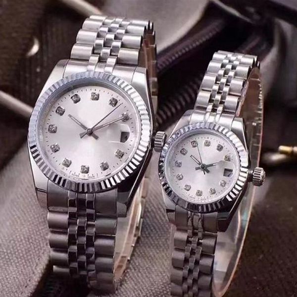 

lovers quality mechanical women couples fashion wristwatch automatic wristwatches watches men womens movement mens watch style cla bckb, Slivery;brown