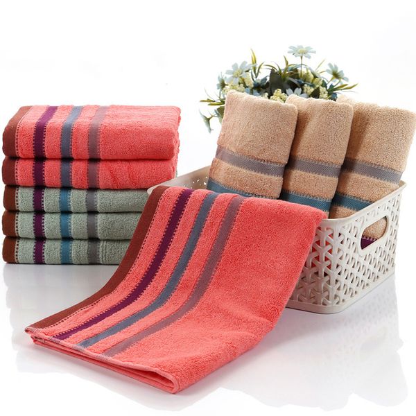 

34*76cm thick and delicate face wash bamboo fiber towel absorbent strong