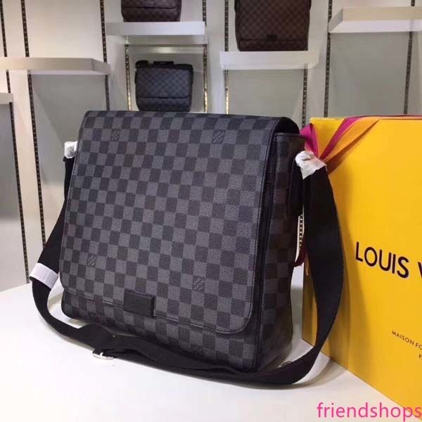 

#0354 district l 5a v men cross body messenger bag tote briefcase handbag women shoulder bag evening belt crossbody bags 41213 41212