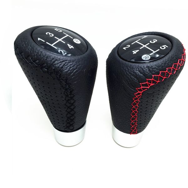 

5 speed manual car auto genuine leather shifter gear stick shift knob for estima hiace hilux cruiser matrix mr2