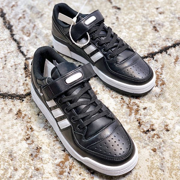 

2019 new casual retro sneakers speed brands leather care elegant capable running youth shoes hardness bending big size 36-44, Black