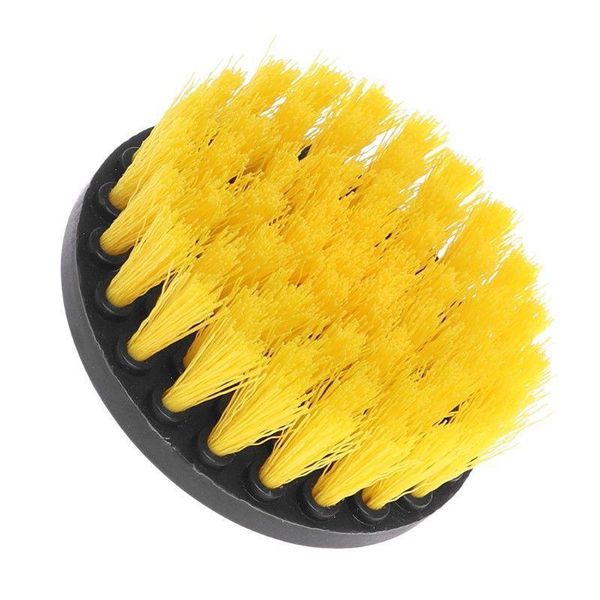 

4 inch drill cleaning brush power scrubber stiff scrub brush bit pad bathroom tile tool cleaning power scrub auto accessories