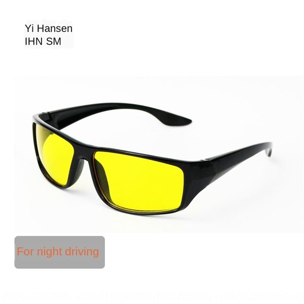 

57zsf tiktok goggles goggle bed sheet vision goggles black technology anti-glare yellow sheet glowing driving special driver's mirror n, White;black
