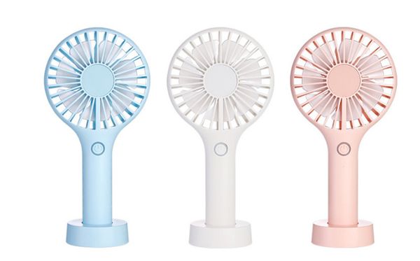 

portable rechargeable fan with lithium battery usb charging cooling handheld mini outdoor fan pocket fan 3 colors