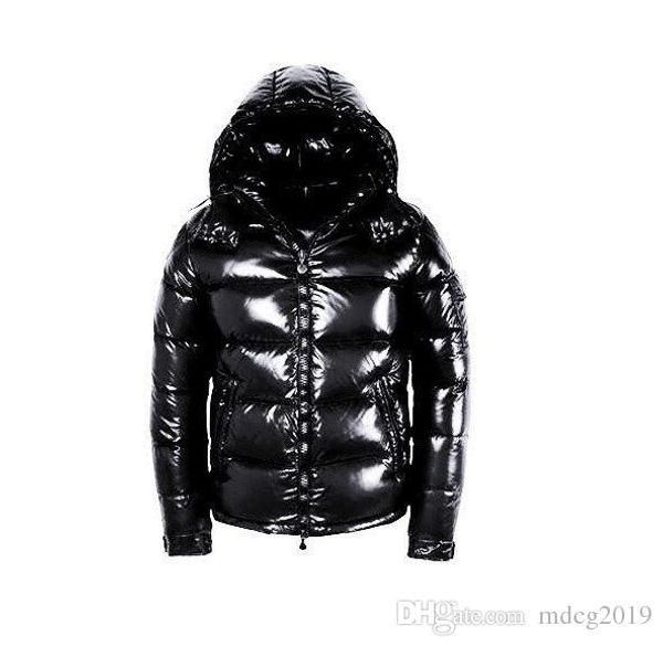 

new brand men casual down jacket maya down coats mens outdoor fur collar warm feather man winter coat outwear jackets parkas, Black