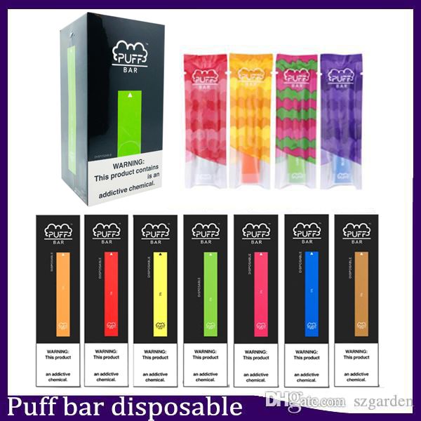 

Новые Puff Бар Одноразовые устройства пустой Pod Starter Kit 280mAh Аккумулятор Vape Pen против эон шикарно vgod Стиг одноразовые