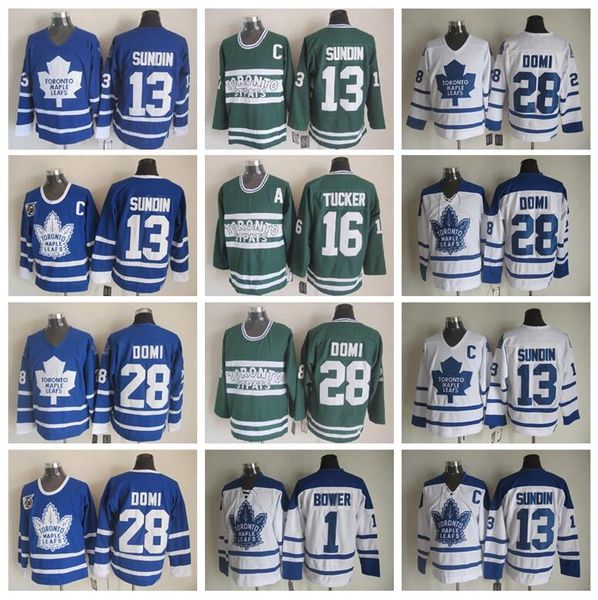 

ccm toronto maple leafs хоккей 13 коврики sundin трикотажные изделия 28 галстук доми 1 джонни бауэр 16 дарси такер сшитые старинные классиче, Black;red