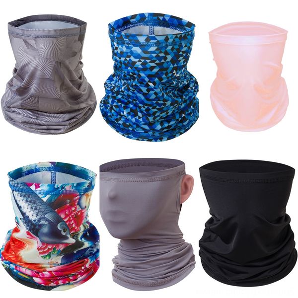 

0ffp9 face scarf face mask outdoor veil windproof half women dust-proof sunshade mask shawl scarf dust silk ear type party masks, Black