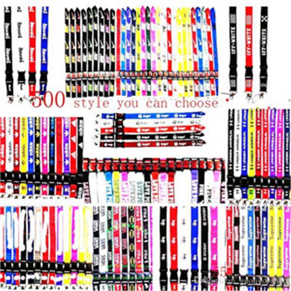 

100pcs car logo fashion clothing sport lanyards accessory id holder lanyards for key keyring