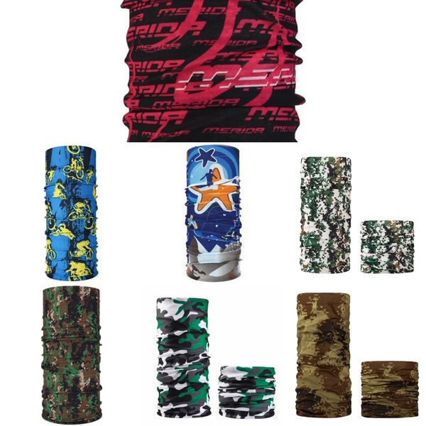 

hqenc 3d seamless magic scarf outdoor skull print tube bandana sport headwear uv face mask workout hiking cycling motorcycle facemask, Black