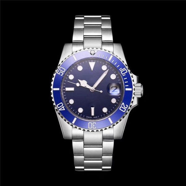 

fashion men watches 40mm stainless steel automatic mechanical self-wind movement clock wristwatches montre de luxe new style, Slivery;brown