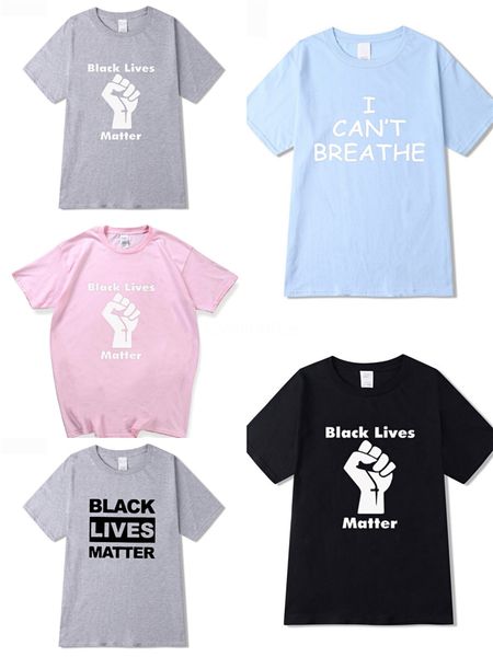 

я не могу дышать! 2020ss icon печать италия конструкторы t-shirt мужские рубашки streetwear мужские женские шорты футболки harajuku топы кор, White;black