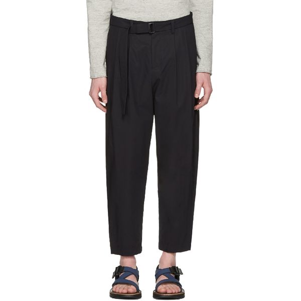 

27-44 new 2018 women men's clothing gd hair stylist fashion street loose casual pants nine pairs plus size singer costumes, Black