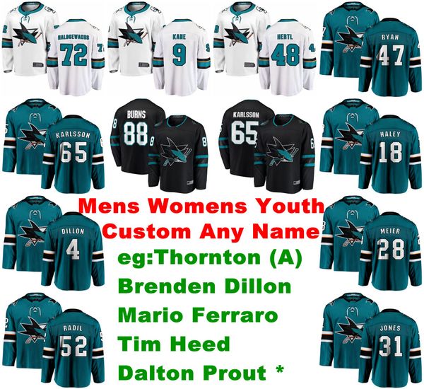 san jose sharks thornton jersey