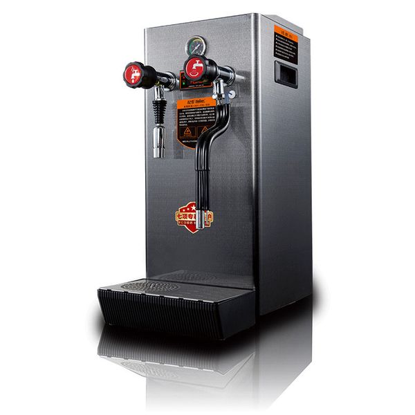 

220v commercial stainless steel steam water boiling machine espresso coffee milk foam machine steam coffe maker