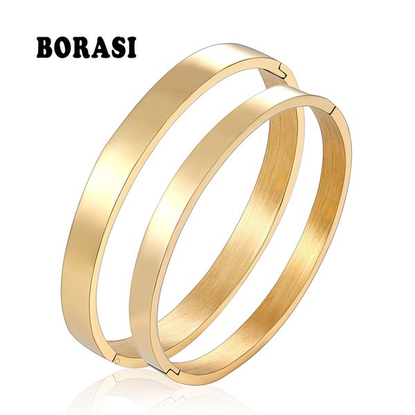 

bobasi five colors blue men women charm bracelet classic cuff open bangle &bracelet fashion couple love jewelry wedding brand, Black
