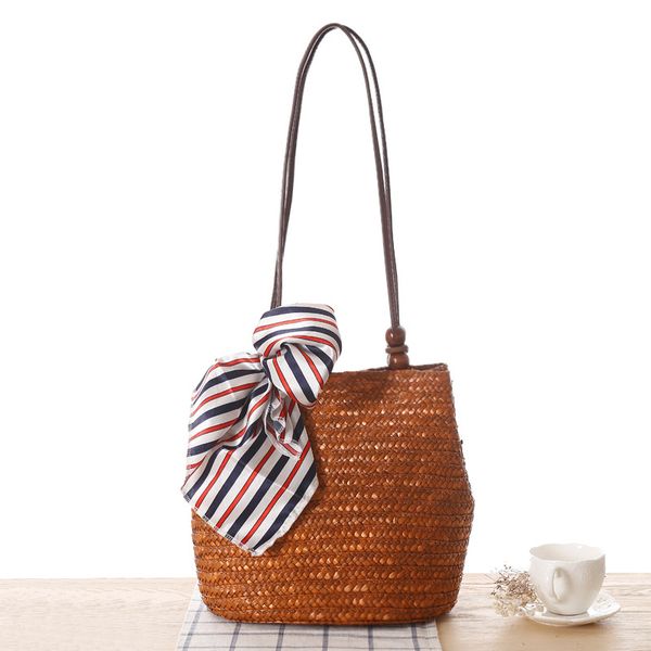 

shoulder bags female straw woven women's bag casual tote bag women handbags