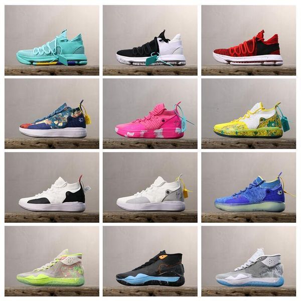 

дешевая продажа kd 11 12 10 royal грудного рака черный 90s kid обувь дюрант спорт баскетбол для kd10 kd12 kd11 кроссовок size7-12