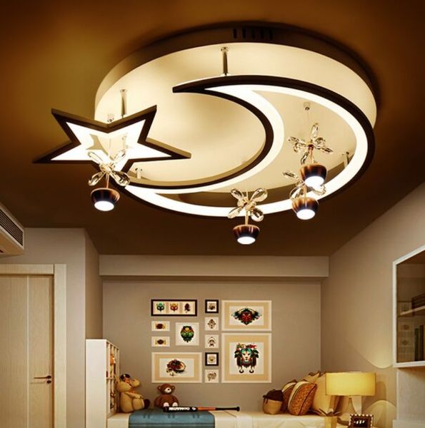 Neue Design-Acryl Moderne LED-Deckenleuchten Moon Form For Living studyroom Schlafzimmer lampe plafond Hauptdekoration Leuchte MYY