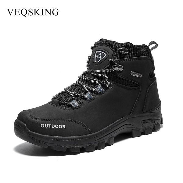 

men hiking shoes waterproof leather shoes climbing & fishing new popular outdoor men high winter boots